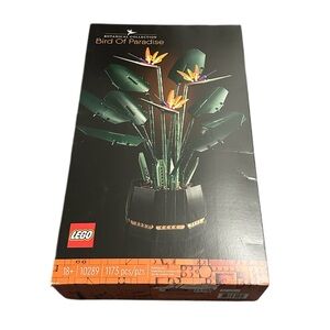 LEGO Bird of Paradise Botanical Collection 1173 Pieces, Complete